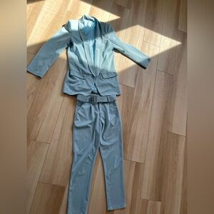 FREE ITEM WITH ANY PURCHASE 🎁Women's Light Blue Pantsuit